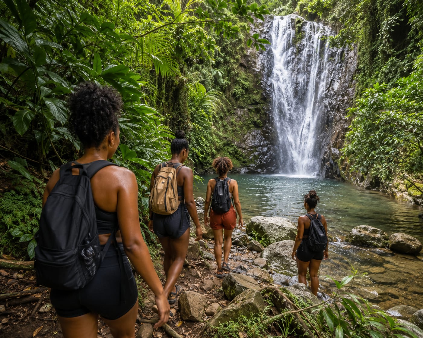 Randonnée à la Cascade des Rois