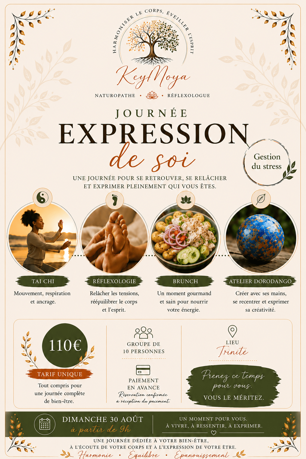 JOURNEE BIEN ETRE : EXPRESSION DE SOI